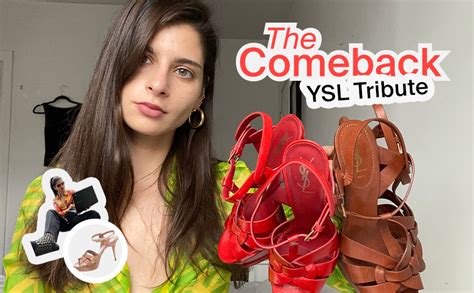 The YSL Tribute Sandal Is Back. Here's How To Spot a Fake..